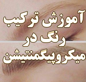 ترکیب رنگ میکروپیگمنتیشن