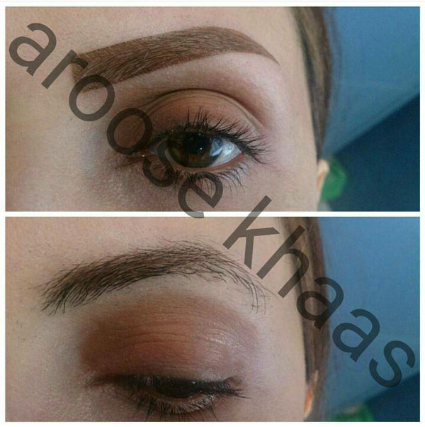 هاشور ابرو عروس خاص