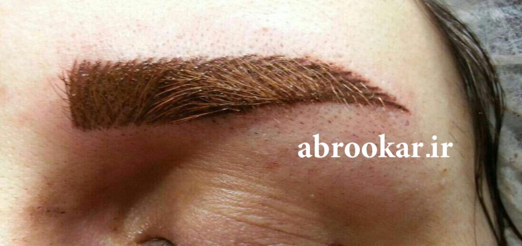 تاتو ابرو با سایه - هاشور ابرو با میکرو - پیگمنتر حرفه ای