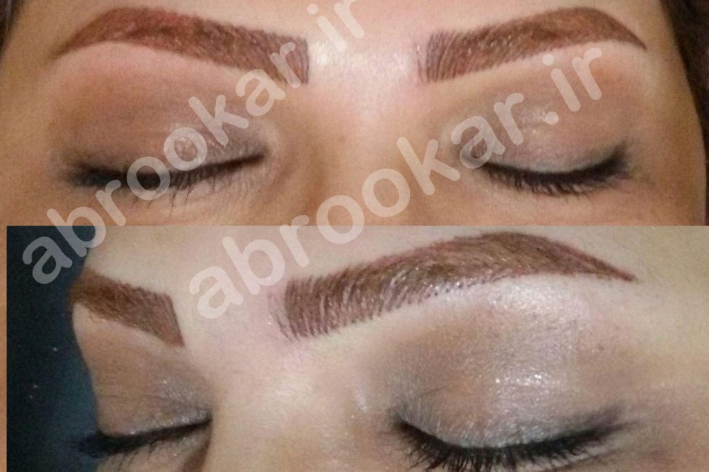 عکس تاچ ابرو هاشور ابرو - هاشور ابرو تهران