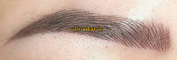 تاتو ابرو خوب با میکروپیگمنتیشن